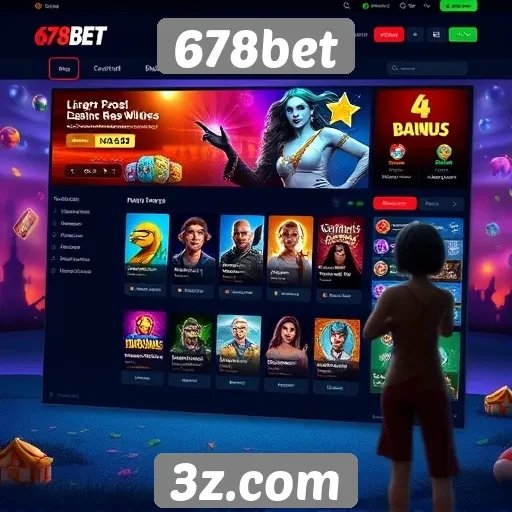 Experiência do usuário na interface do site 678bet